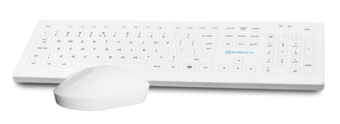 Purekeys hygienisch toetsenbord en muis